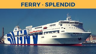 Arrival of ferry SPLENDID in Genova GNV [upl. by Chicoine]