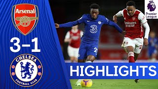 Arsenal 31 Chelsea  Premier League Highlights [upl. by Narmak]