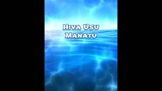 Hiva Usu  Manatu [upl. by Annaeed]