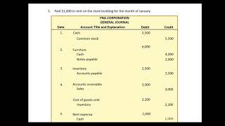 Intermediate Accounting Chapter 2 Lecture  Part 4 exercise [upl. by Atinej811]