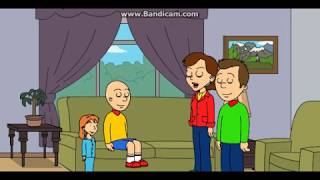 Caillou misbehaves at Pizza HutGrounded [upl. by Jasun]