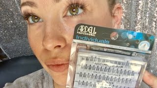 How to Apply Cluster Lashes  Ardell Cluster Lashes [upl. by Merwin962]