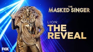 The Lion Is Revealed  Season 1 Ep 8  THE MASKED SINGER [upl. by Latham]