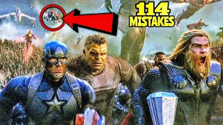 114 Mistakes In Avengers Endgame  Many Mistakes In quotAvengers Endgamequot Full Movie [upl. by Ainimreh482]