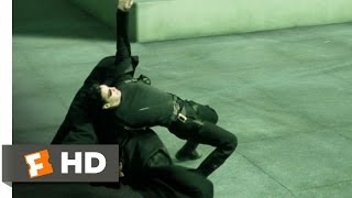 Rooftop Showdown  The Matrix 79 Movie CLIP 1999 HD [upl. by Deach]