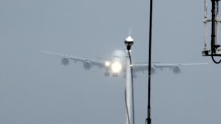 Trial by turbulence  A380 thrown around but gets through [upl. by Delwyn]