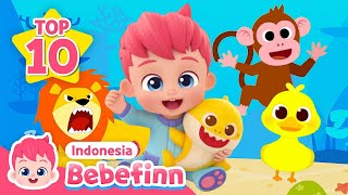 TOP 10  Kumpulan Lagu Anak  Bebefinn Bahasa Indonesia [upl. by Canon211]