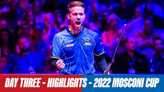 Day Three  Highlights  2022 Mosconi Cup [upl. by Reeva]