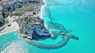 TROPEA ULTRA HD 4K CALABRIA Pizzo Calabro Capo Vaticano le migliori spiagge [upl. by Valentina]