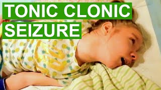 Tonic Clonic Seizure Video [upl. by Rusticus]