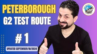 Peterborough G2 Test Route 1  New Location [upl. by Ermey328]