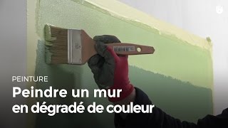 Peindre Un Mur En Dégradé De Couleur  Bricolage [upl. by Yendirb]