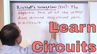 Lesson 6  Kirchhoffs Voltage Law Engineering Circuit Analysis [upl. by Anahsahs880]