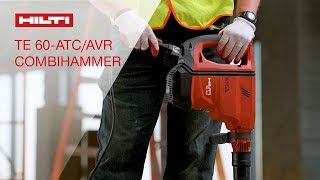 OVERVIEW of Hiltis TE 60ATCAVR SDS max combihammer [upl. by Natek414]