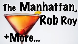 Manhattan Drink Recipe featuring the Rob Roy  Bartending Pro [upl. by Lisbeth]