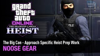 GTA Online The Diamond Casino Heist  NOOSE Gear The Big Con  Solo [upl. by Laikeze996]