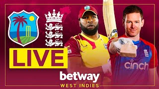 🔴 LIVE REPLAY West Indies v England  5th Betway T20 [upl. by Fe]