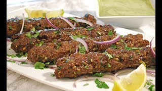 Quick and EASY Lamb Kebabs Recipe [upl. by Eeruhs]