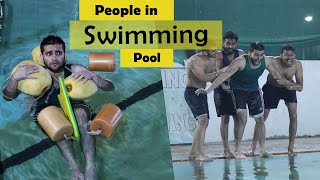 People in Swimming Pool  Funcho [upl. by Hanimay469]