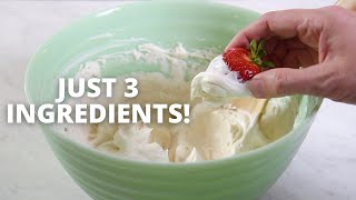 Dream Whip  Make Perfect 3 Ingredient Whipped Cream [upl. by Saxela]