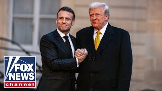 President Trump holds joint news conference with Frances Macron [upl. by Wharton]