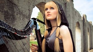 THE BARD’S SONG Blind Guardian Harp Twins  ELECTRIC HARP [upl. by Edin737]