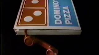 1985 Dominos Pizza Delivers TV Commercial [upl. by Vivle504]