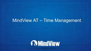 MindView 8 AT  Time Management [upl. by Burk]