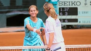 Steffi Graf vs Monica Seles 1989 Roland Garros SF Highlights [upl. by Hamburger]