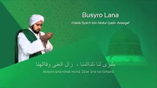 Lafadz Lirik Busyro Lana  Habib Syech [upl. by Skees]