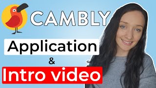 Cambly Intro Video and Application Process in 2021 [upl. by Clintock]