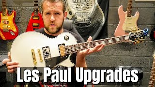 Upgrading Epiphone Les Paul Custom PROBUCKER Pickups [upl. by Salba]