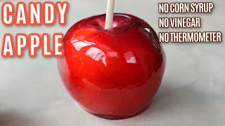 Candy Apple Recipe Without Corn Syrup  How To Make Candy Apples  Simple and Delish by Canan [upl. by Ilrac]