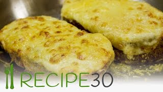 Croque Monsieur French cheese and ham recipe [upl. by Tabor]