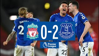 LIVERPOOL 02 EVERTON  PREMIER LEAGUE HIGHLIGHTS [upl. by Lana]