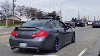 MODDED G35s Sedan Awesome Loud Exhaust [upl. by Nnyladnarb]