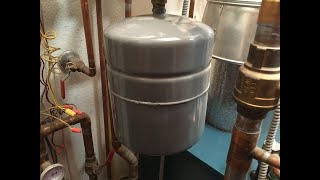 Checking Your Residential Boiler Part 2 Expansion Tanks [upl. by Yaffit366]