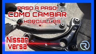 Cómo cambiar HORQUILLAS original💯 FACIL NISSAN VERSAMARCH SENSE ADVANCE EXCLUSIVE [upl. by Armahs449]