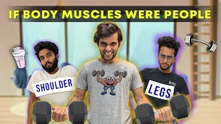 If Body Muscles Were People  Funcho [upl. by Ardnaed]