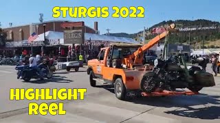 Sturgis Motorcycle Rally Highlight Reel [upl. by Nodlehs]