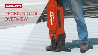 OVERVIEW of Hilti powderactuated decking systems [upl. by Nerual]