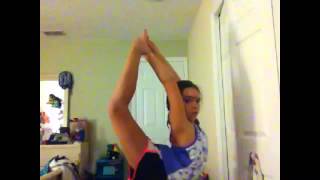 Stretching tutorial with Olivia  How to do a Scorpion [upl. by Lahsram542]