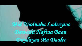 Daydayaa Ma Dalee Lyrics Magool [upl. by Ynnig]