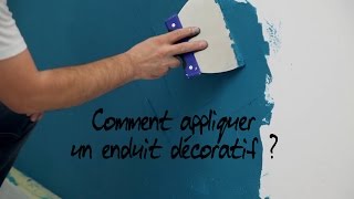 Comment appliquer un enduit décoratif [upl. by Daht129]