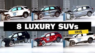 Crash Test Compilation  8 Luxury SUV 2024 [upl. by Faubion466]