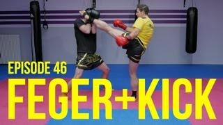 Kickbox Training 46  Feger  Roundhouse Kick Combo  Kickboxen  Boxen lernen  Köln  Fitness [upl. by Stesha]