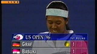 Steffi Graf vs Yayuk Basuki US OPEN 1996 [upl. by Nowahs316]