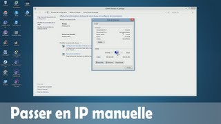 Paramétrer son adresse IP manuellement  Windows [upl. by Aivatco4]