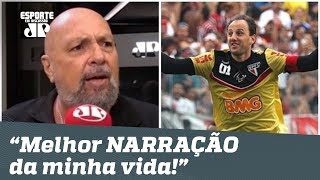 Nilson Cesar SE ARREPIA ao relembrar narração do 100º gol de Rogério Ceni [upl. by Gerri]