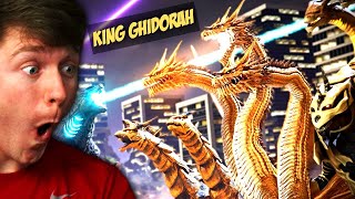 Reacting to the EVOLUTION of KING GHIDORAH [upl. by Poliard63]